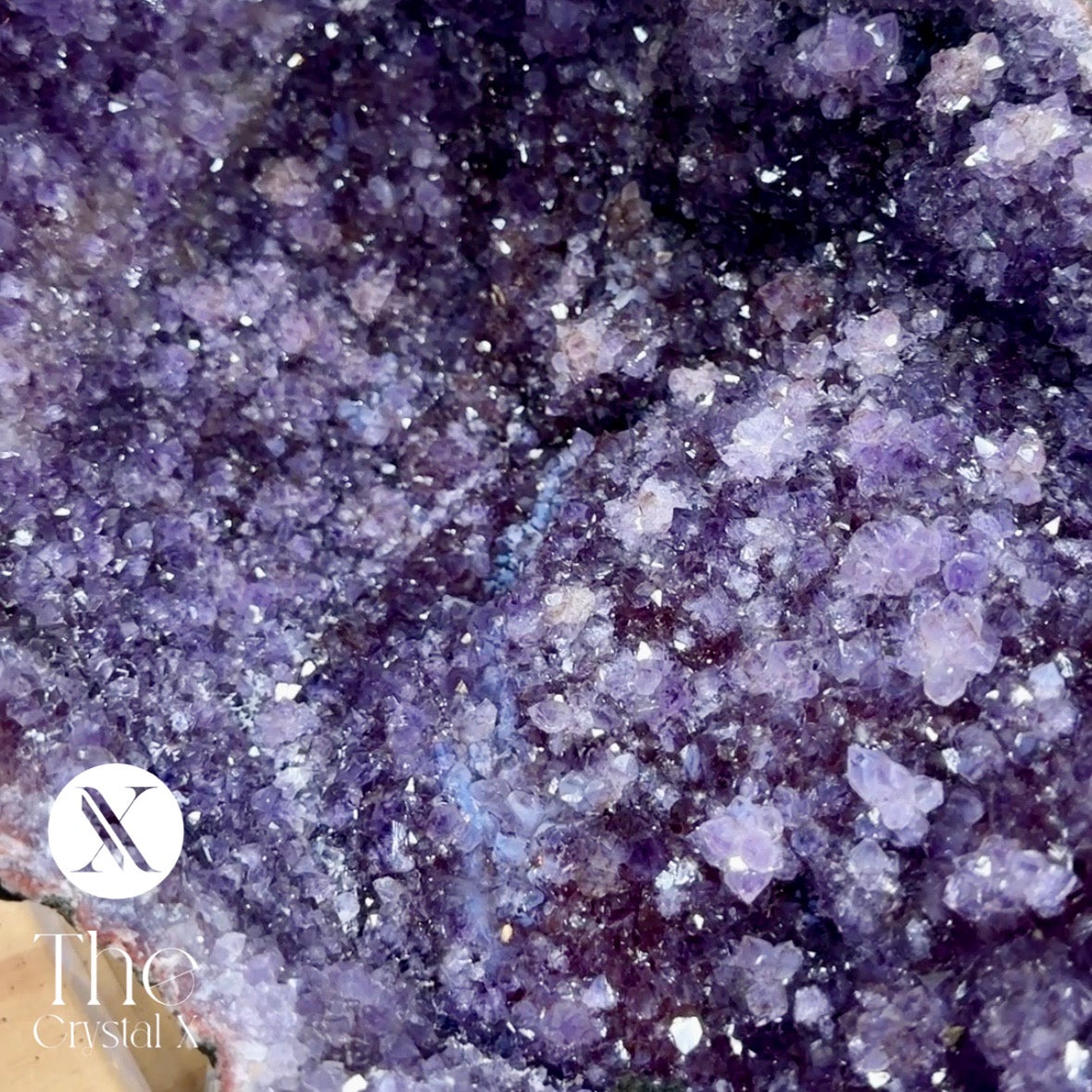 Raw Amethyst Quartz Crystal Treasure Bowl Geode From Morocco