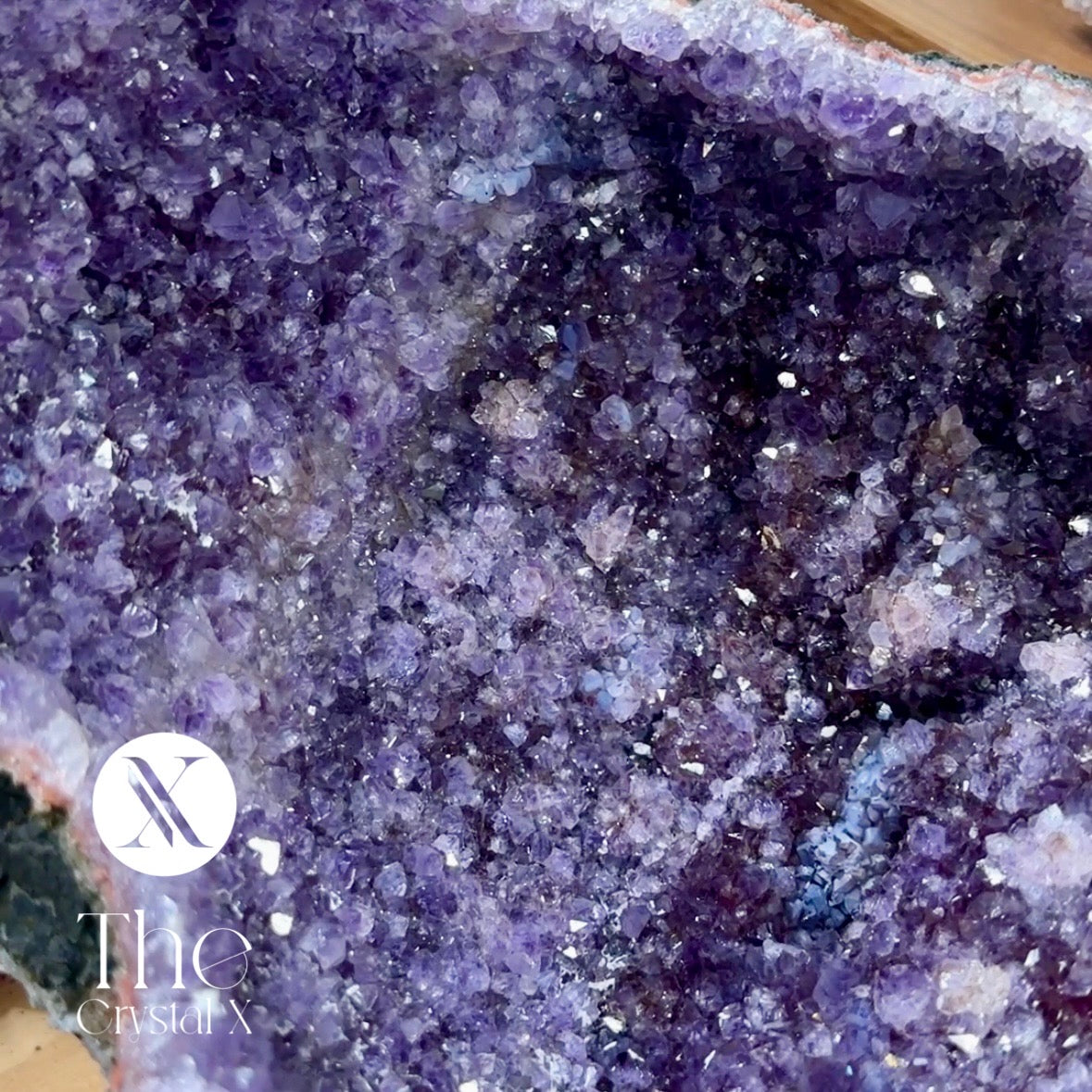 Raw Amethyst Quartz Crystal Treasure Bowl Geode From Morocco