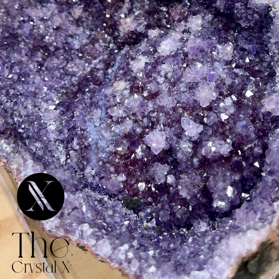 Raw Amethyst Quartz Crystal Treasure Bowl Geode From Morocco