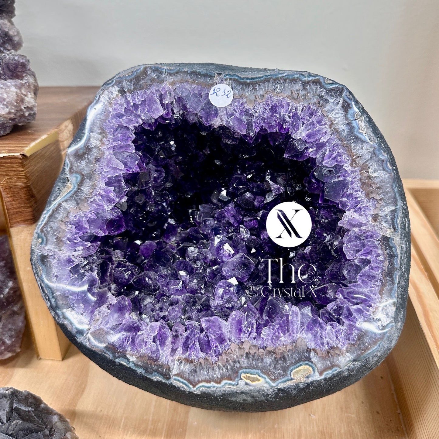 High Quality Brazil Amethyst Cave Treasure Bowl Money Bag