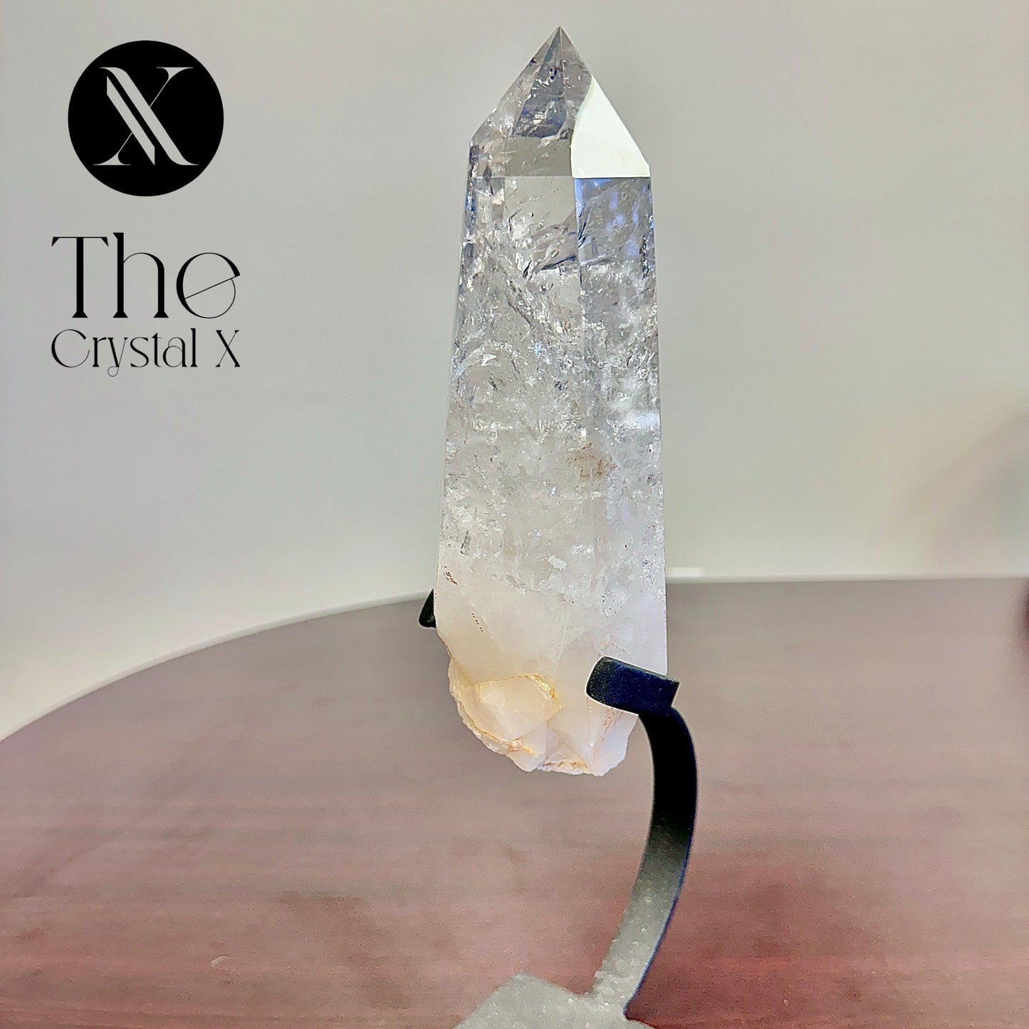 Brazilian Genuine Polished Clear Quartz Crystal Point Tower (4 Lbs)