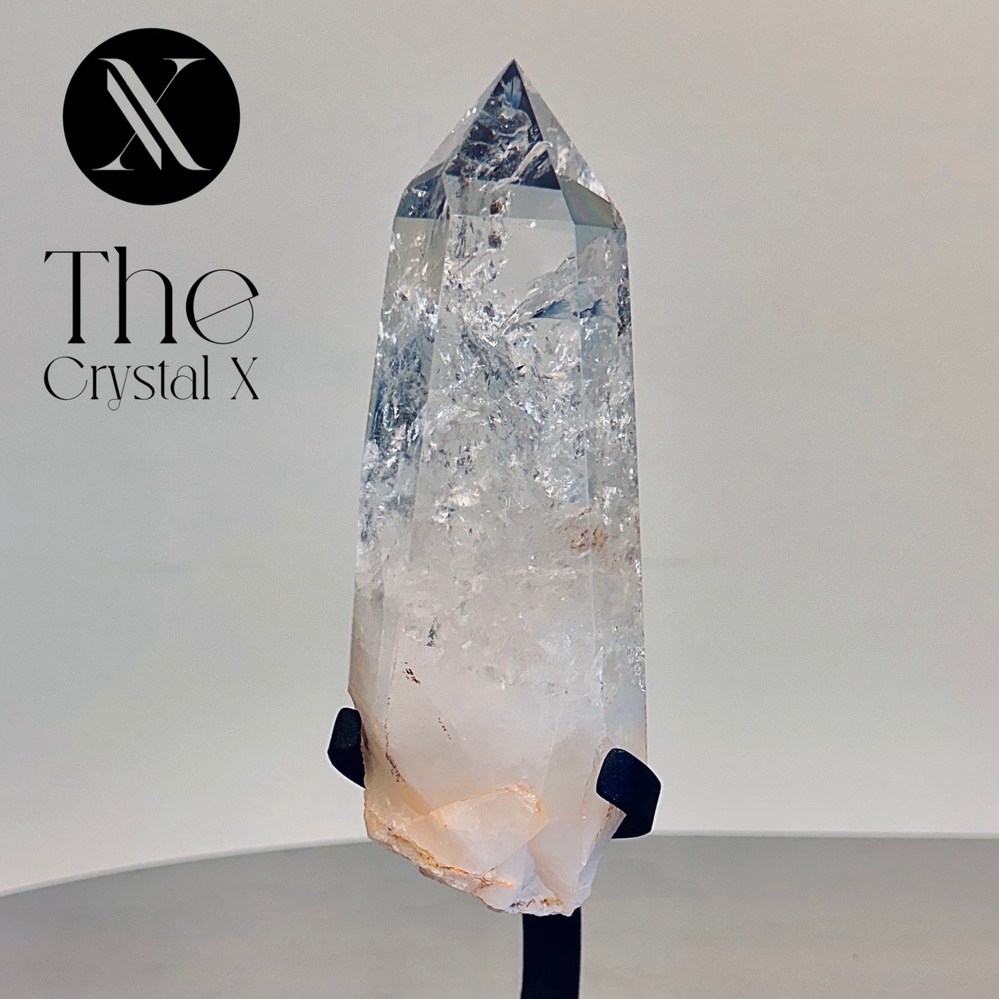 Brazilian Genuine Polished Clear Quartz Crystal Point Tower (4 Lbs)