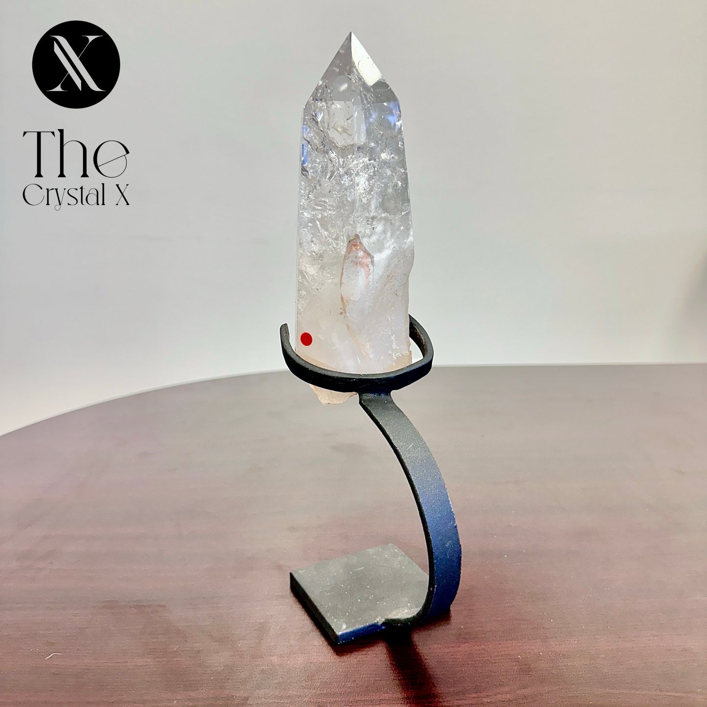 Brazilian Genuine Polished Clear Quartz Crystal Point Tower (4 Lbs)