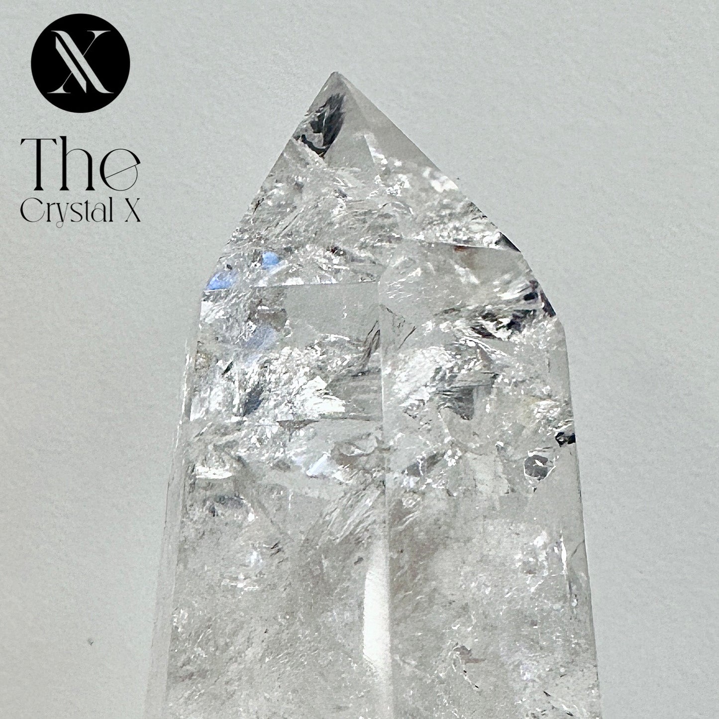 Brazilian Genuine Polished Clear Quartz Crystal Point Tower (4 Lbs)